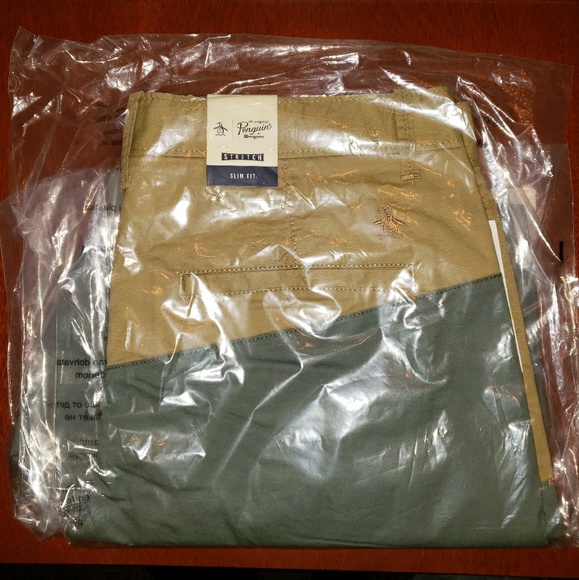 ORIGINAL PENGUIN SLIM FIT COLOR BLOCK SHORT - Picture 4 of 4